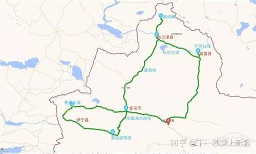 新疆自驾路线定制_新疆自驾经典线路