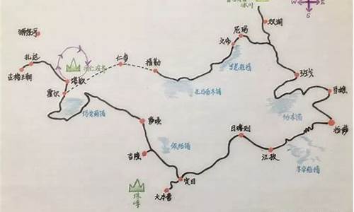 山东旅游路线图简笔画怎么画_山东旅游路线图简笔画怎么画的